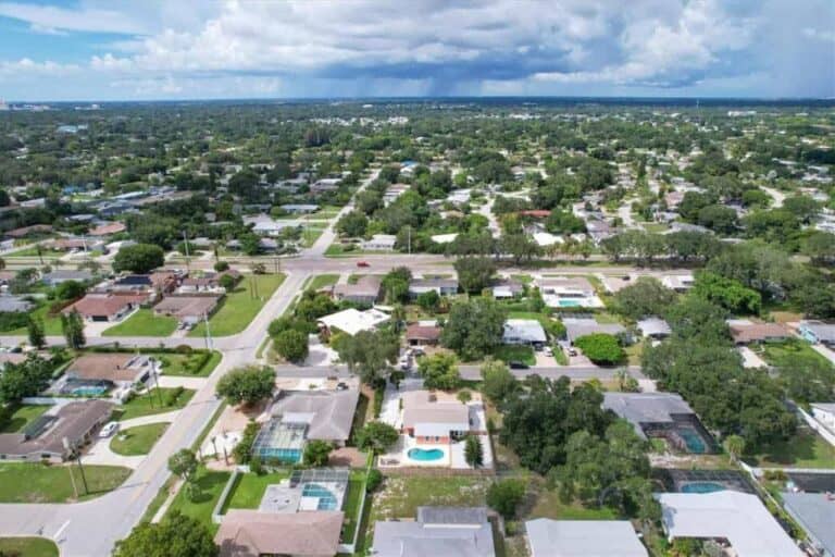 Southgate Homes in Sarasota, FL. - Aerial