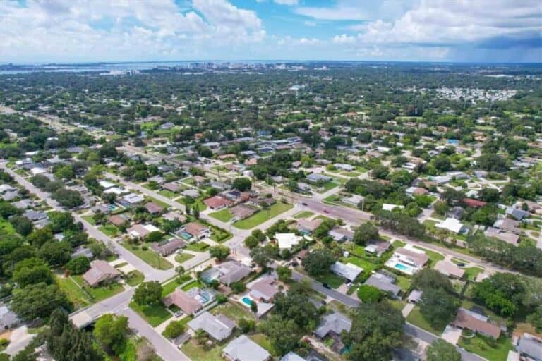 Southgate Homes in Sarasota, FL. - Aerial