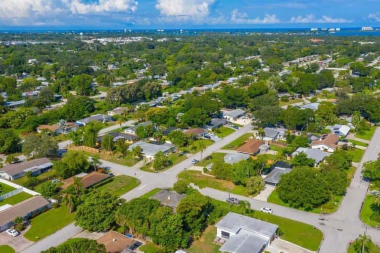 Southgate Homes in Sarasota, FL. - Aerial