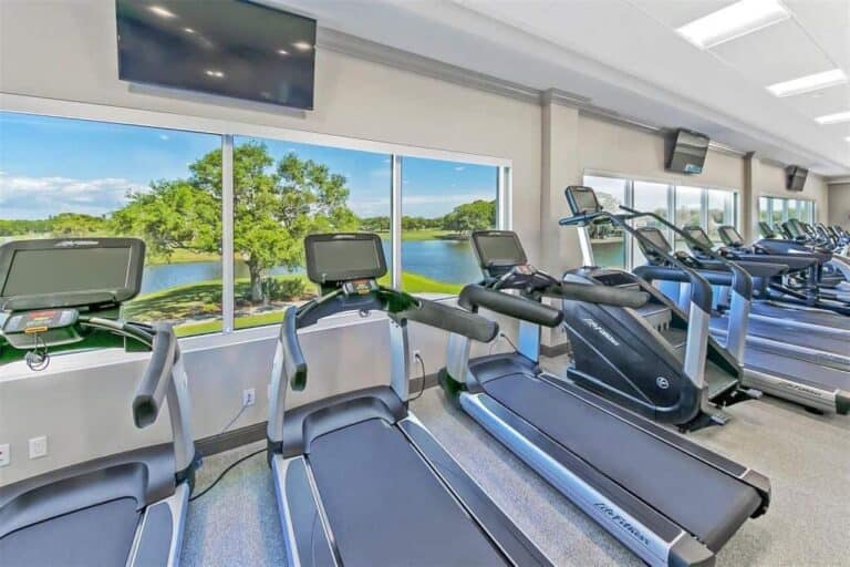 The Oaks Club Homes in Osprey, FL. - Fitness Room