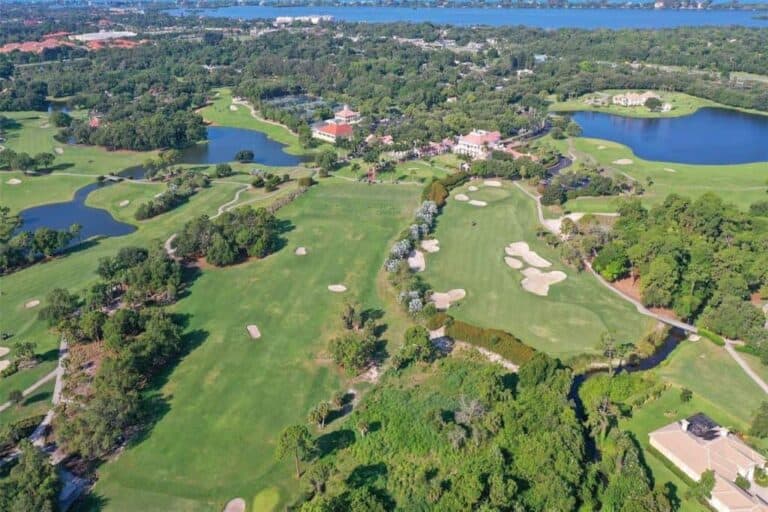 The Oaks Club Homes in Osprey, FL. - Golf Course