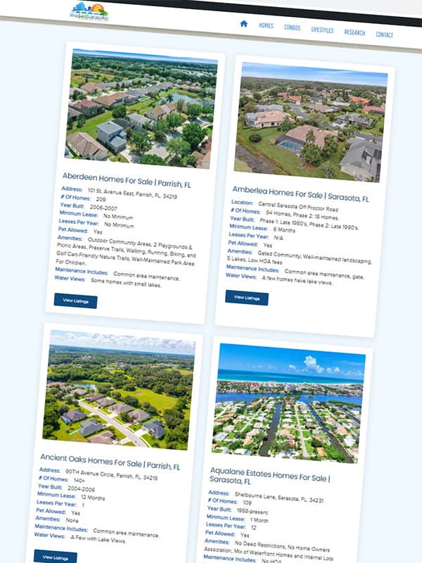 Summary of Sarasota Neighborhoods