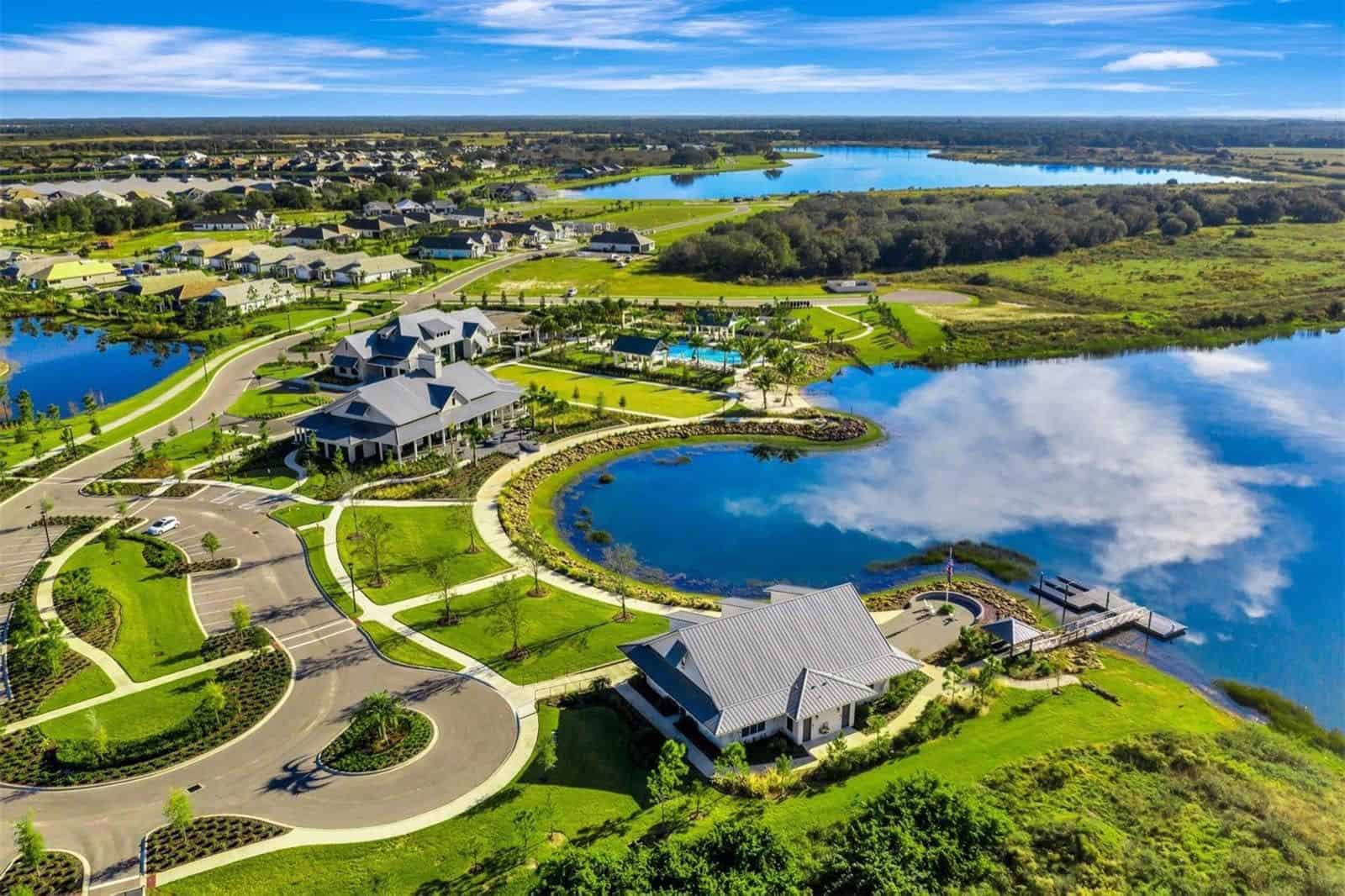 Lakehouse Cove Homes For Sale in Waterside Lakewood Ranch, FL.