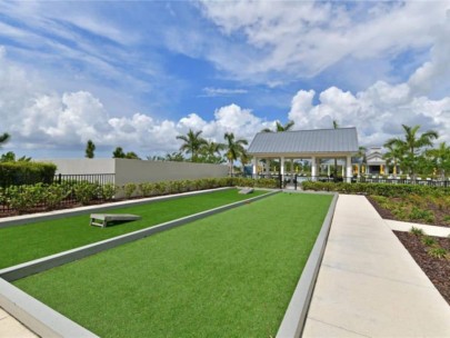 Lakehouse Cove Homes in Waterside Lakewood Ranch, FL. - Waterfront Amenities Aerial