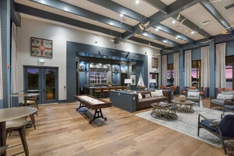 Lakehouse Cove Homes in Waterside Lakewood Ranch, FL. - Clubhouse Interior