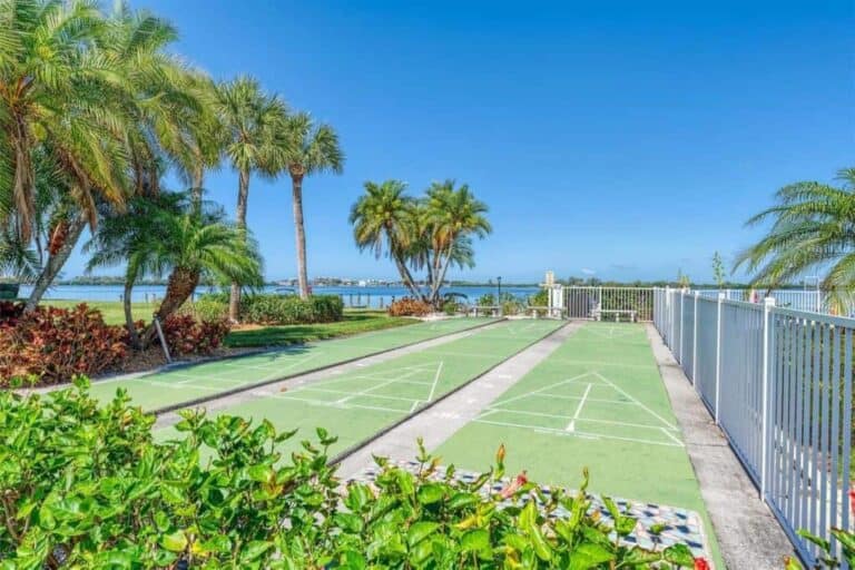 Sarasota Harbor Condos in Sarasota, FL. - Shuffleboard