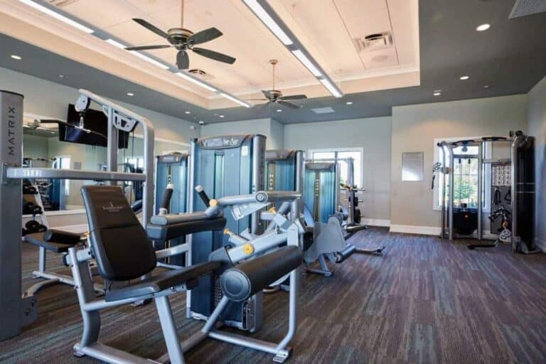 Shoreview Homes in Waterside Lakewood Ranch, FL. - Fitness Center