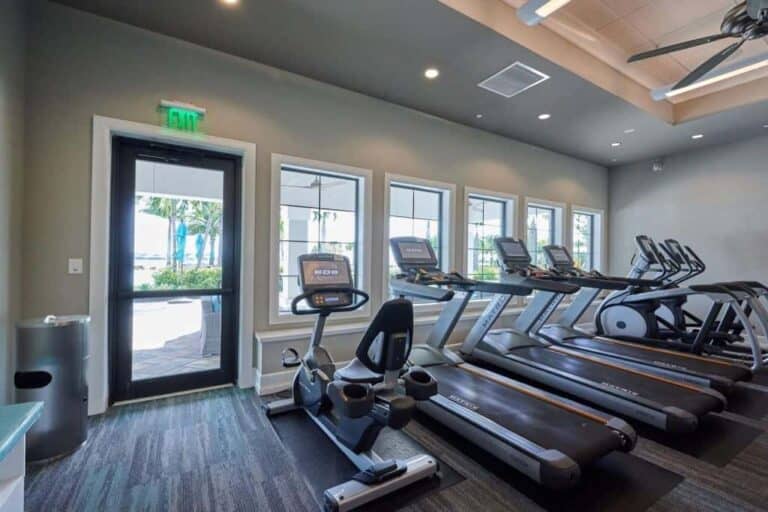 Shoreview Homes in Waterside Lakewood Ranch, FL. - Fitness Center