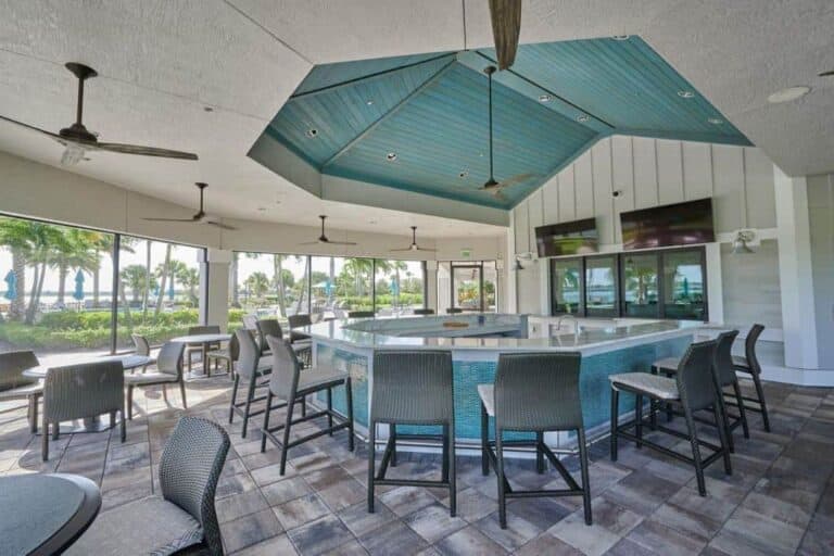 Shoreview Homes in Waterside Lakewood Ranch, FL. - Outdoor Bar