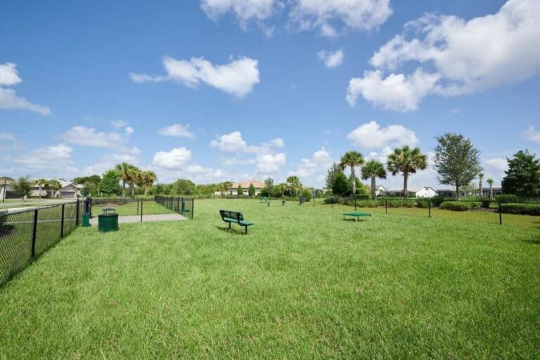 Shoreview Homes in Waterside Lakewood Ranch, FL. - Dog Park