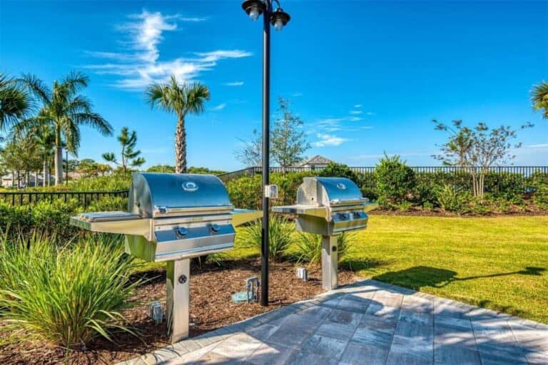 Shoreview Homes in Waterside Lakewood Ranch, FL. - BBQ Grills