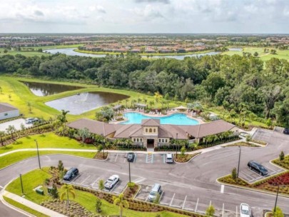 Solera Homes in Lakewood Ranch, FL. - Amenity Center Aerial