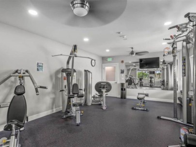 Southbay Yacht and Tennis Club Homes in Osprey, FL. - Fitness Room