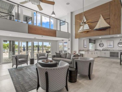 Southbay Yacht and Tennis Club Homes in Osprey, FL. - Clubhouse Interior