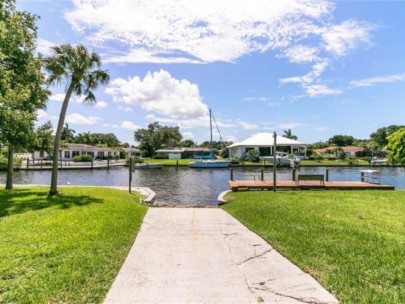 Southpointe Shores Homes in Sarasota, FL. - Community Boat Ramp