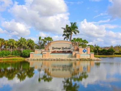 Stoneybrook Homes in Heritage Harbour Bradenton, FL. - Entrance Sign