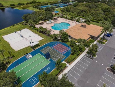 Stoneybrook Homes in Heritage Harbour Bradenton, FL. - Amenity Center Aerial