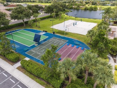 Stoneybrook Homes in Heritage Harbour Bradenton, FL. - Amenity Center Aerial