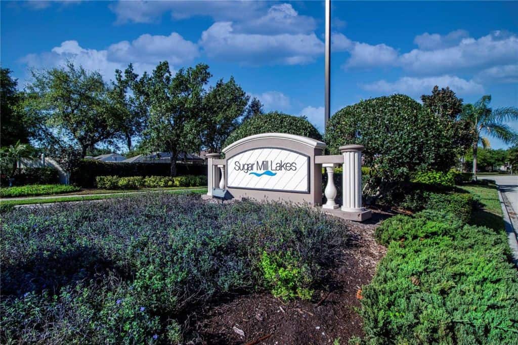 Sugar Mill Lakes Homes in Palmetto, FL. - Entrance Sign