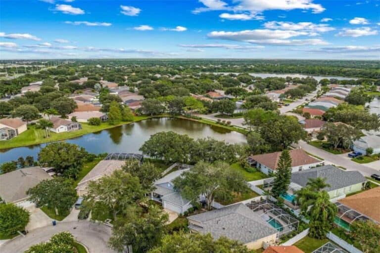 Summerfield Homes in Lakewood Ranch, FL. - Aerial