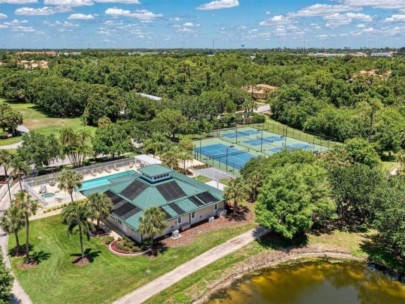 Tara Preserve Homes in Bradenton, FL. - Clubhouse Aerial