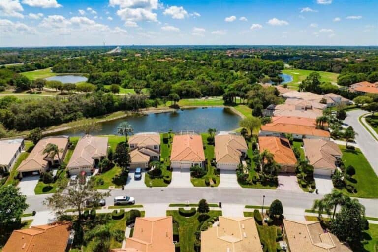Tara Preserve Homes in Bradenton, FL. - Community Aerial