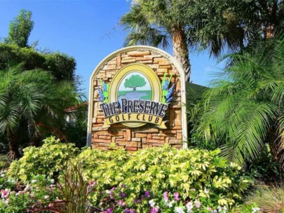 Tara Preserve Homes in Bradenton, FL. - The Preserve Golf Club Entrance Sign