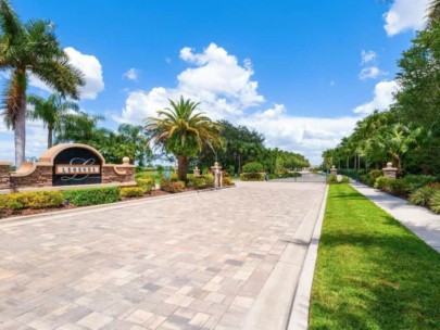 Tatum Ridge Homes in Sarasota, FL. - Gated Entry