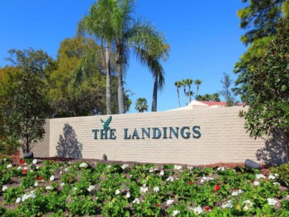 The Landings Homes in Sarasota, FL. - Entrance Sign