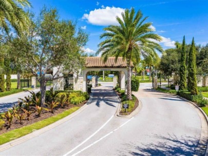 Toscana Isles Homes For Sale in Venice, FL. - Gated Entry