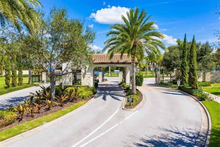 Toscana Isles Homes For Sale in Venice, FL. - Gated Entry