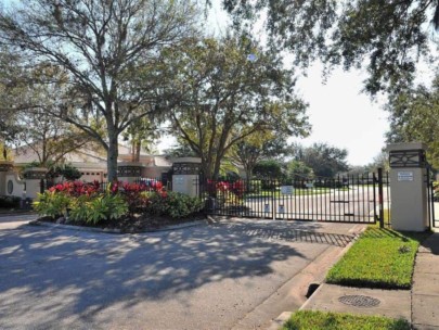 Treymore Homes in Sarasota, FL. - Gated Entry