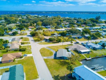 Tropical Harbor Homes in Ellenton, FL. - Aerial