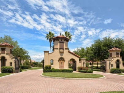 Tuscana Homes in Sarasota, FL. - Gated Entrance