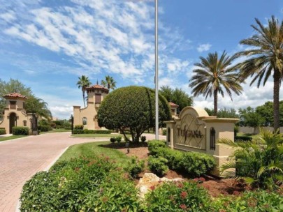 Tuscana Homes in Sarasota, FL. - Entrance Sign