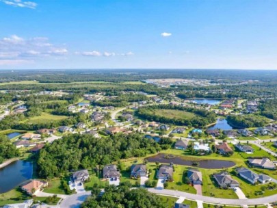 Twin Rivers Homes in Parrish, FL. - Aerial