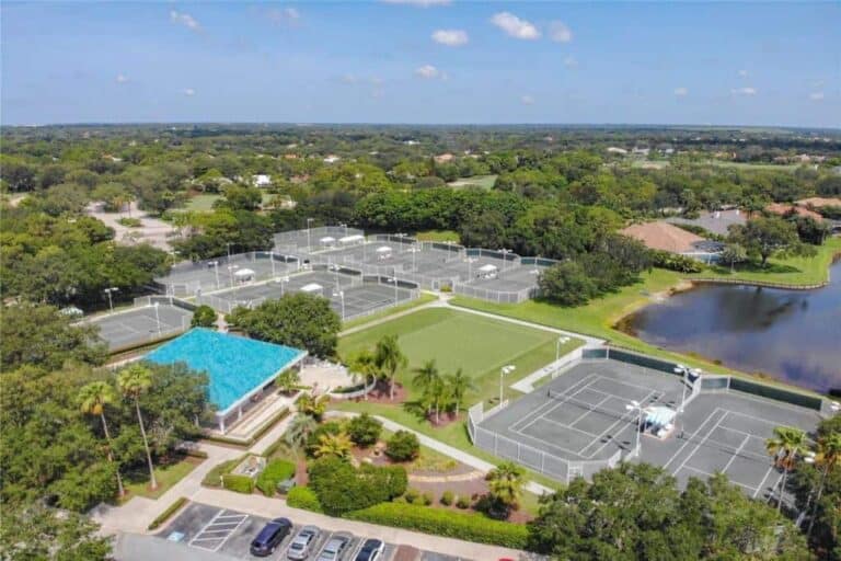 University Park Homes in Sarasota, FL. - Community Aerial