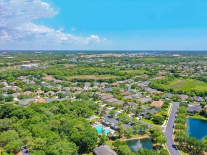 University Place Homes in Sarasota, FL. - Aerial