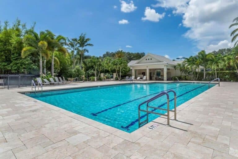 Venice Golf and Country Club Homes in Venice, FL. - Pool Room