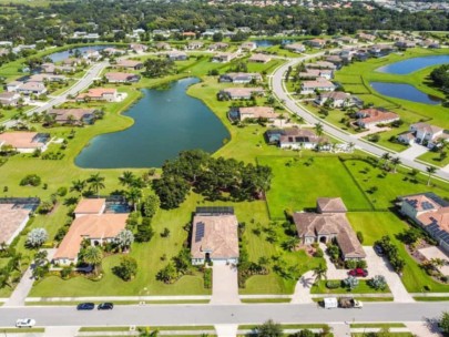 Vilano Homes in Sarasota, FL. - Aerial