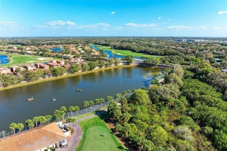 Waterlefe Homes in Bradenton, FL. - Aerial