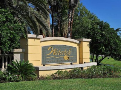 Waterlefe Homes in Bradenton, FL. - Entrance Sign