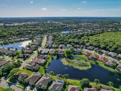 Wellington Chase Homes in Palmer Ranch Sarasota, FL. - Aerial