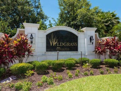 Wildgrass Homes in Sarasota, FL. - Entrance Sign