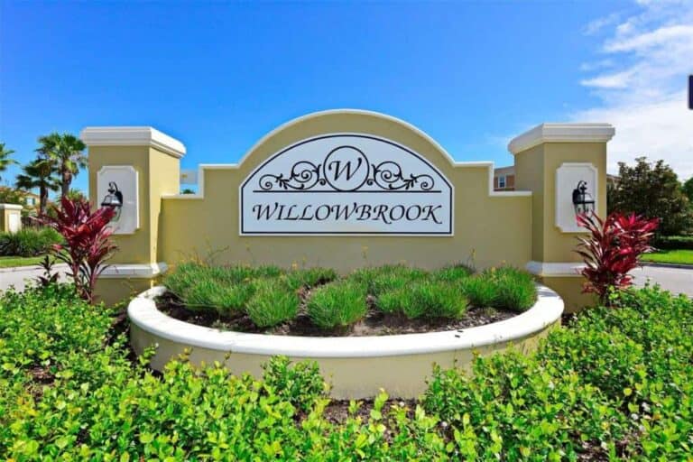 Willowbrook Condos in Lakewood Ranch, FL. - Entrance Sign