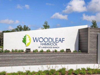 Woodleaf Hammock Homes in Lakewood Ranch, FL. - Entrance Sign