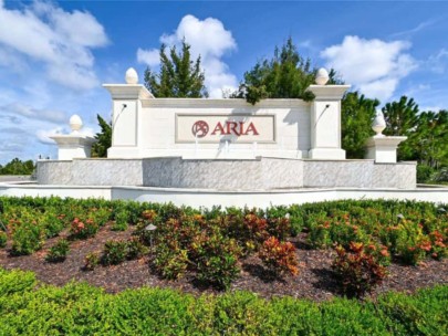 Arial Homes in Venice, FL - Entrance Sign