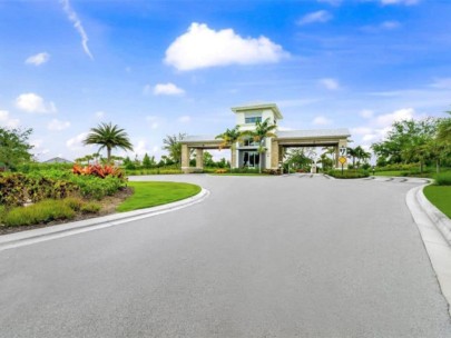 Esplanade at Azario Homes in Lakewood Ranch, FL - Gated Entry