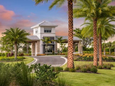 Esplanade at Azario Homes in Lakewood Ranch, FL - Gated Entry