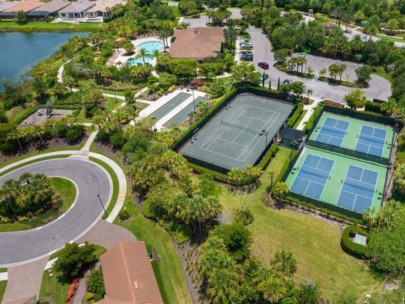 Bellacina Homes in Nokomis, FL. - Amenity Aerial